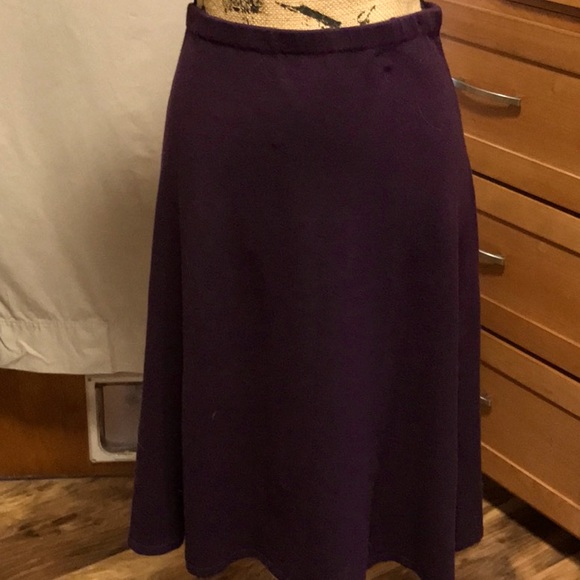 Shape FX Dresses & Skirts - Purple Shape FX size large knit skirt